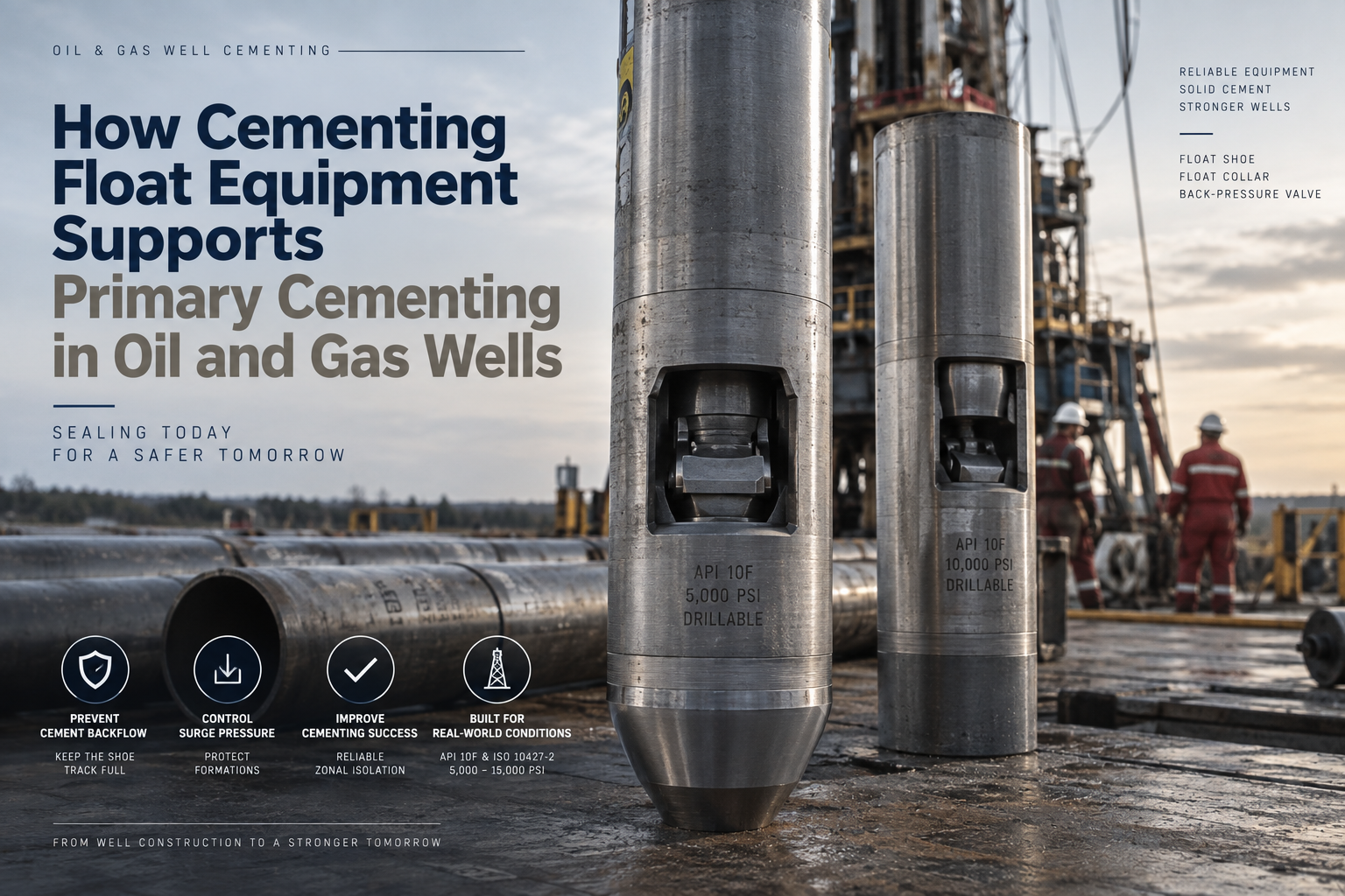 最新の企業ブログについて How Cementing Float Equipment Supports Primary Cementing in Oil and Gas Wells