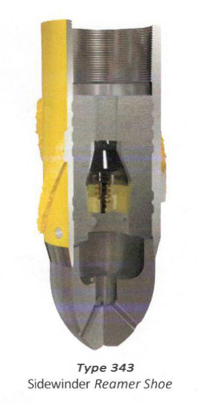 7 5/8インチ シングルバルブ 193.68mm エクセントリック鼻 アルミ製 フローティングシューズ Q125-d BTC
