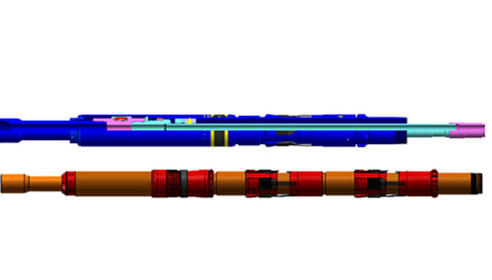 空気シールブックル Anti-H2S 9-5/8*5-1/2 石油・ガス産業用ダブルコーンラインナーハンガー