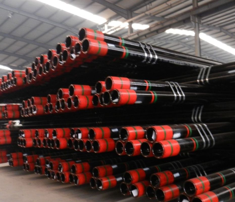 API 5CT 標準 OD 9 5/8 47lb/ft N80 BTC 38' キャッシング oil joint Tubing and Casing With Coupling for Drilling 掘削用オイルチューブとキャッシングの結合
